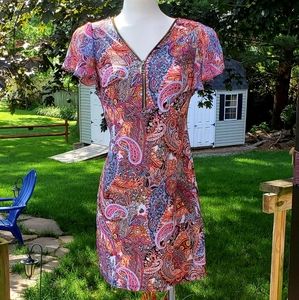 Prelude Paisley Mini Dress